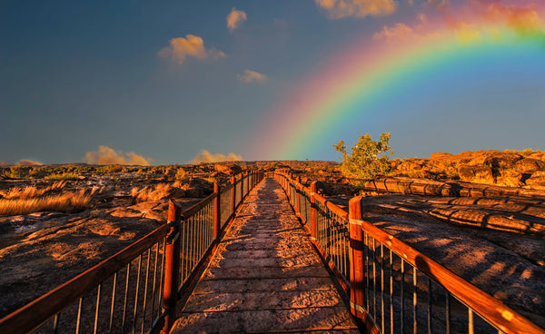 El fascinante fenómeno de los arcoíris