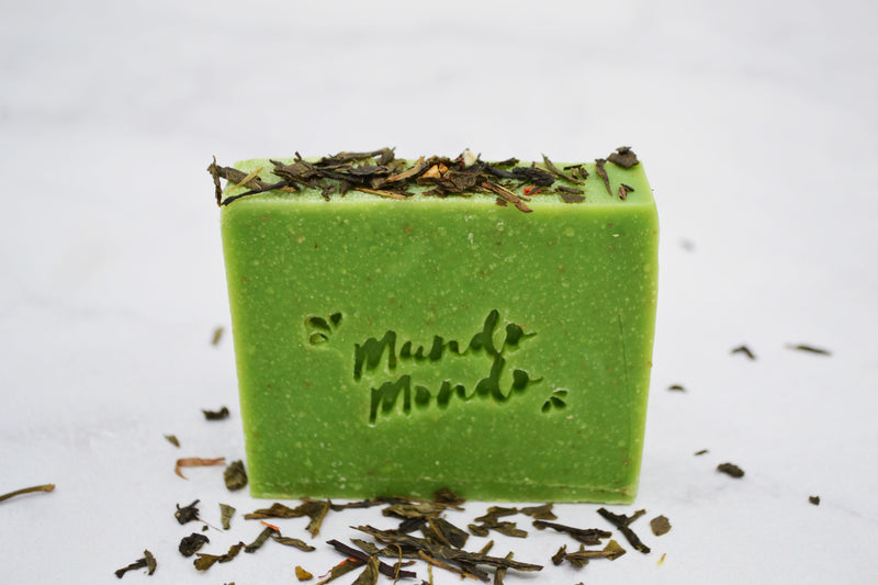Jabón de té verde